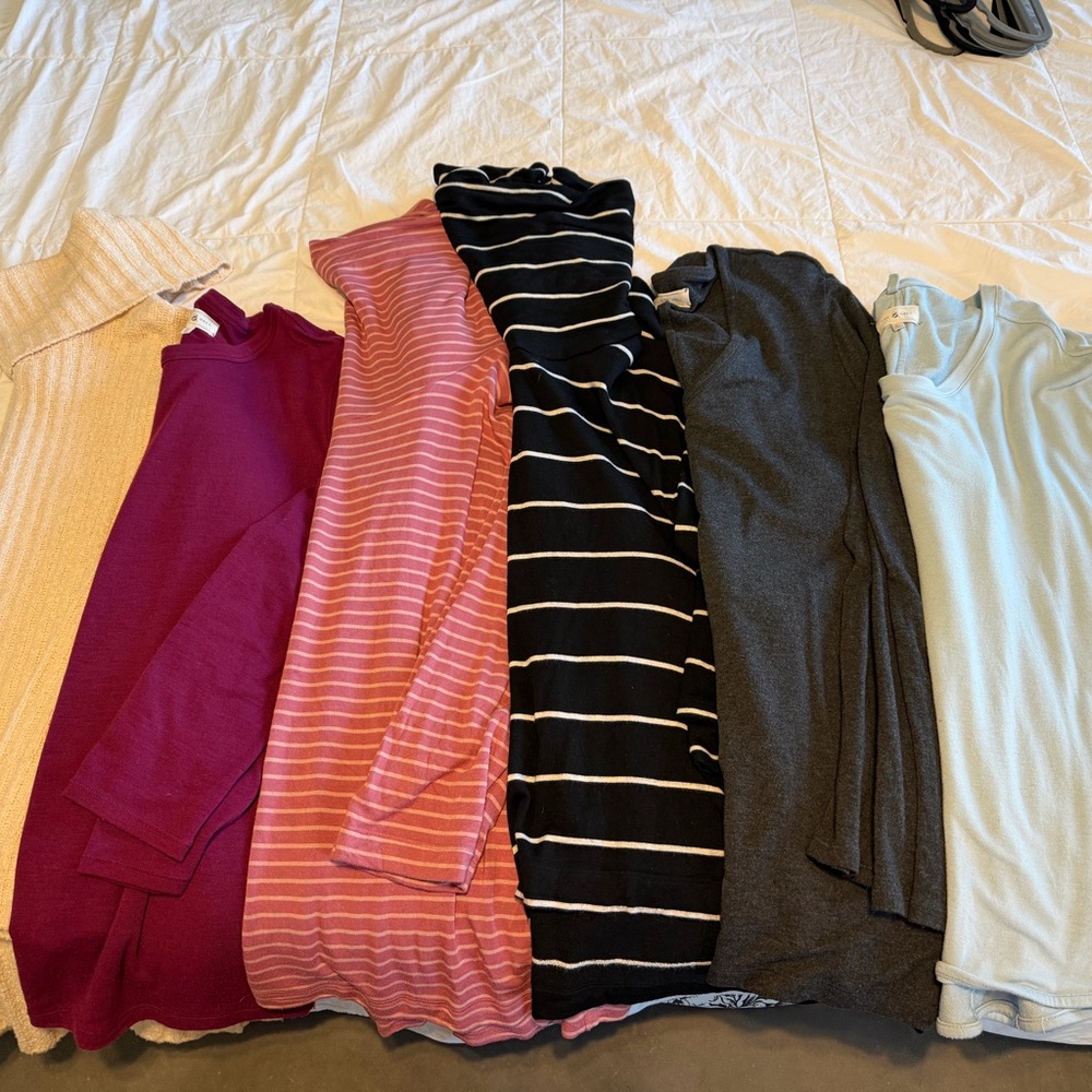Lou & Grey Long Sleeve Tops - Assorted Colors